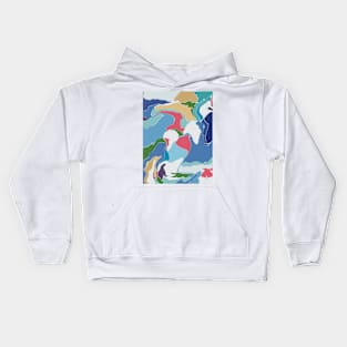 Liquid Abstract 1 Kids Hoodie